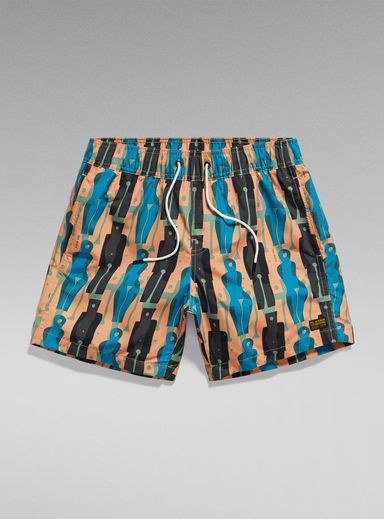 Dirik Allover Swim Shorts